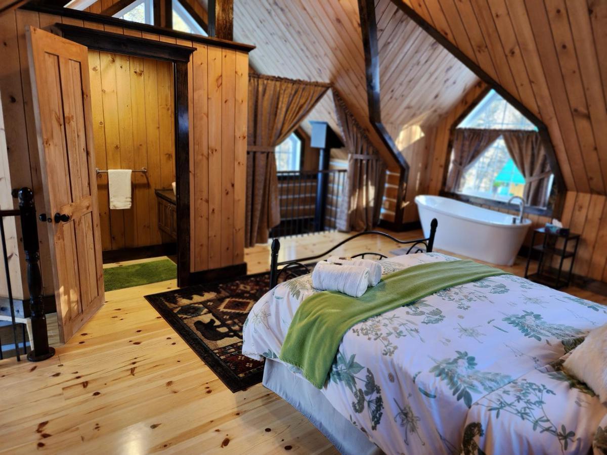 Domaine Riviere Sacacomie Hotel Saint-Alexis-des-Monts Buitenkant foto