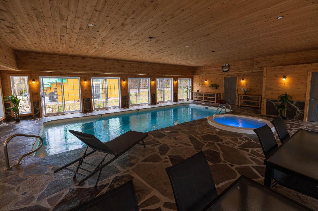Domaine Riviere Sacacomie Hotel Saint-Alexis-des-Monts Buitenkant foto