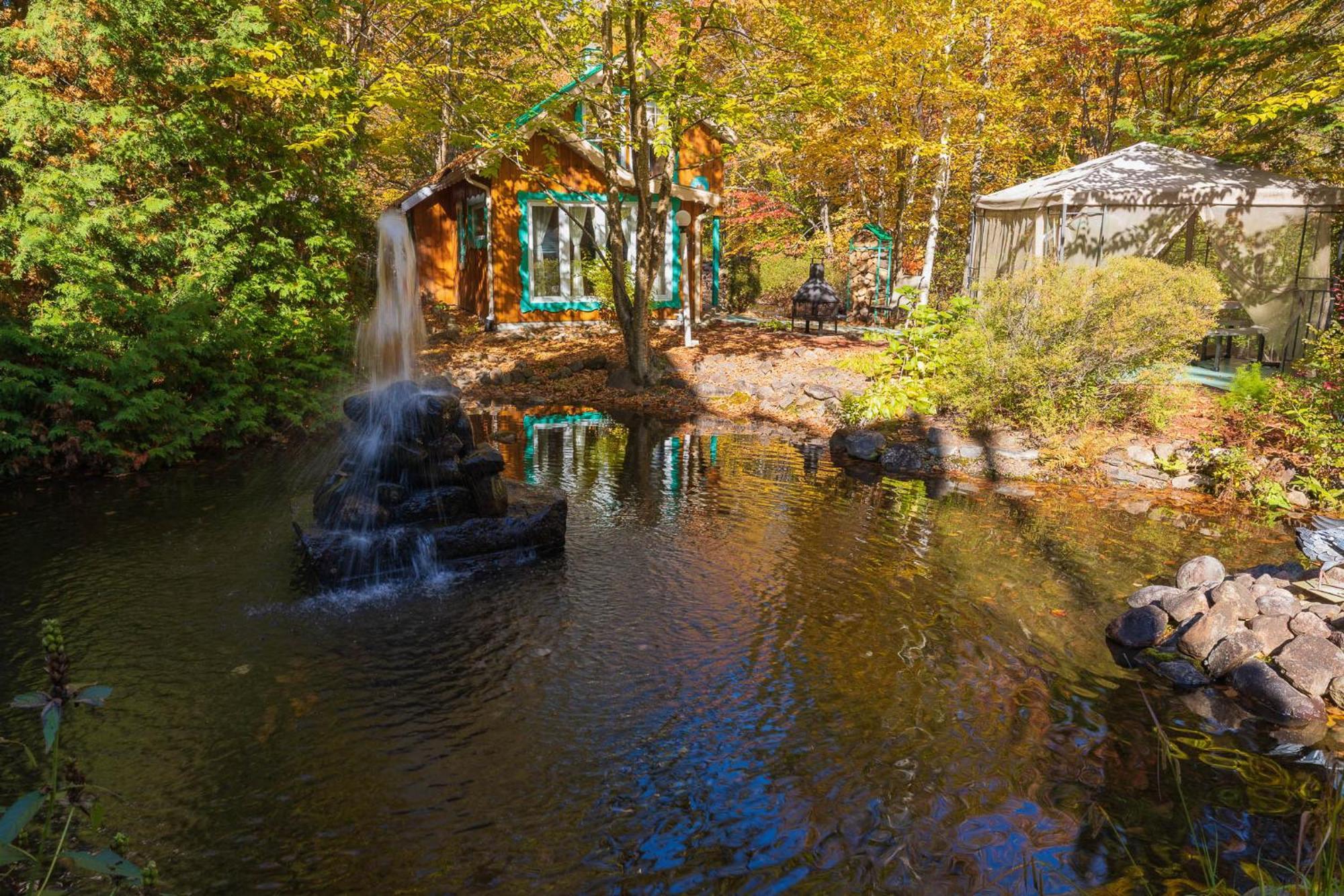 Domaine Riviere Sacacomie Hotel Saint-Alexis-des-Monts Buitenkant foto